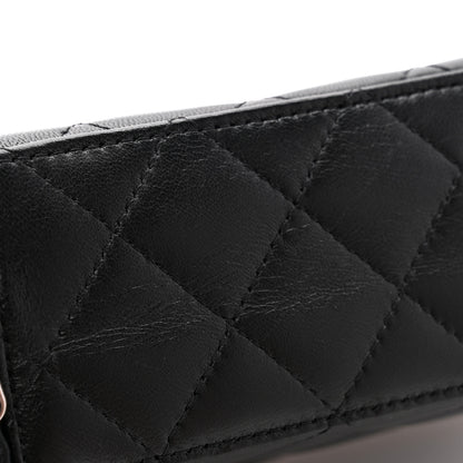 Chanel Lambskin Quilted Jewelry Case Black 15 of 16