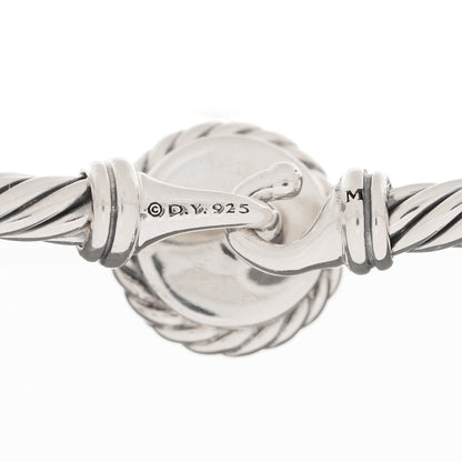 David Yurman Sterling Silver Amethyst 3mm Chatelaine Bracelet 3 of 3