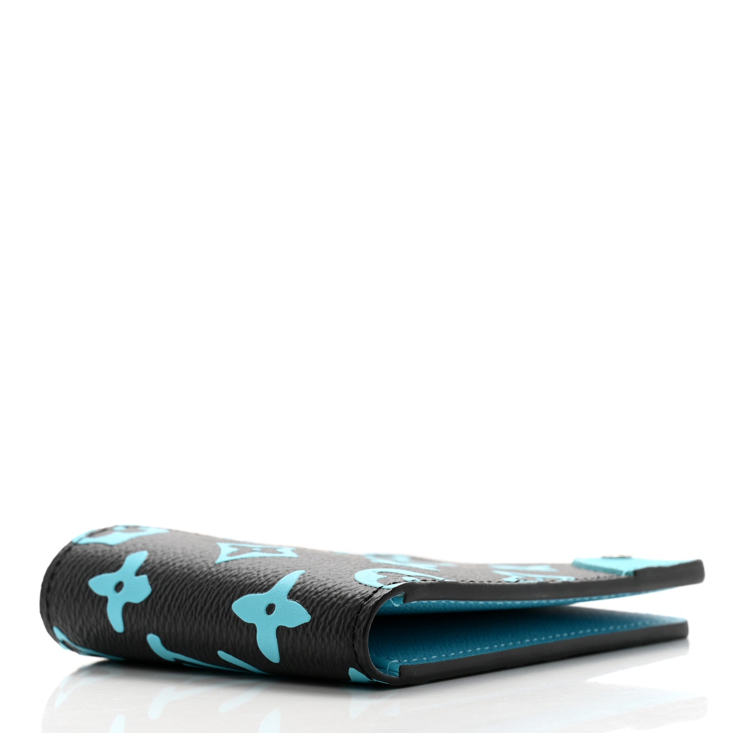 Louis Vuitton Monogram Playground Slender Wallet Black 4 of 7