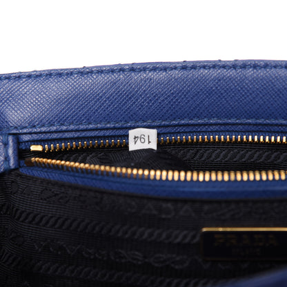Prada Nylon Tessuto Impuntu Quilted Flap Indaco 9 of 10