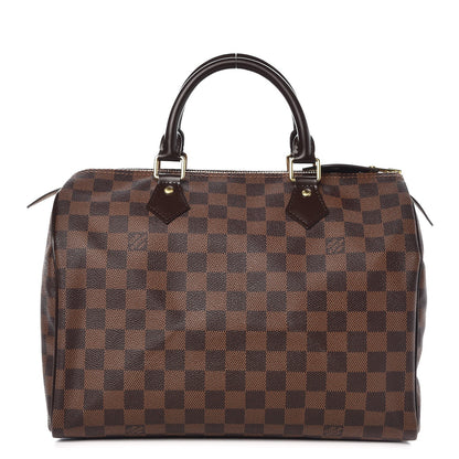 Louis Vuitton Damier Ebene Speedy 30 1 of 7