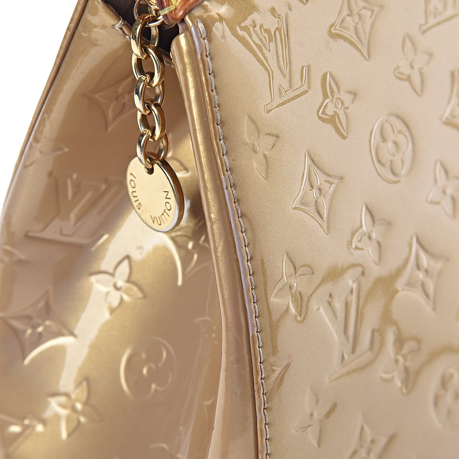 Louis Vuitton Vernis Brea MM Beige Poudre 8 of 14