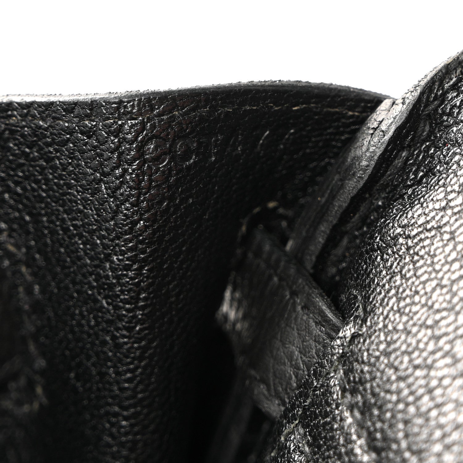 Hermes Togo Birkin 25 Black 7 of 12