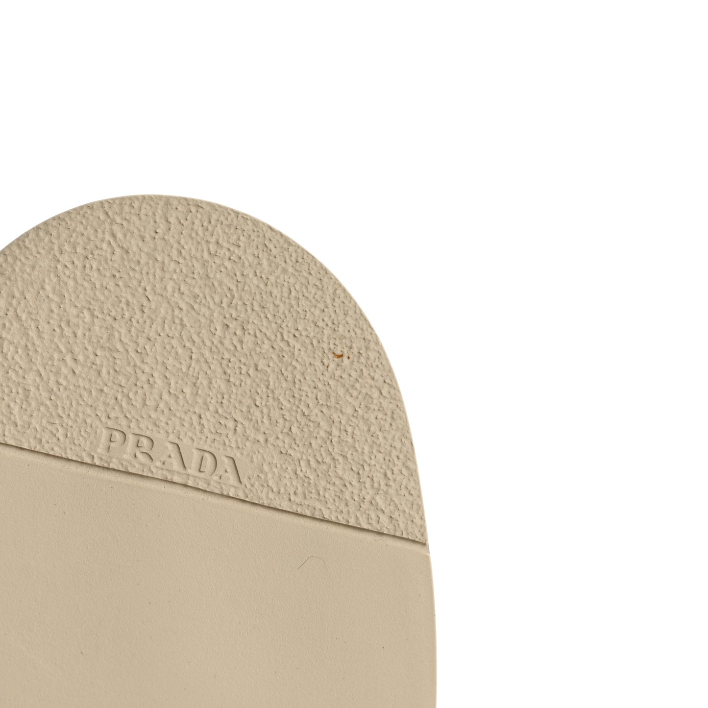 Vernice Triangle 50mm Loafers 37.5 Avorio