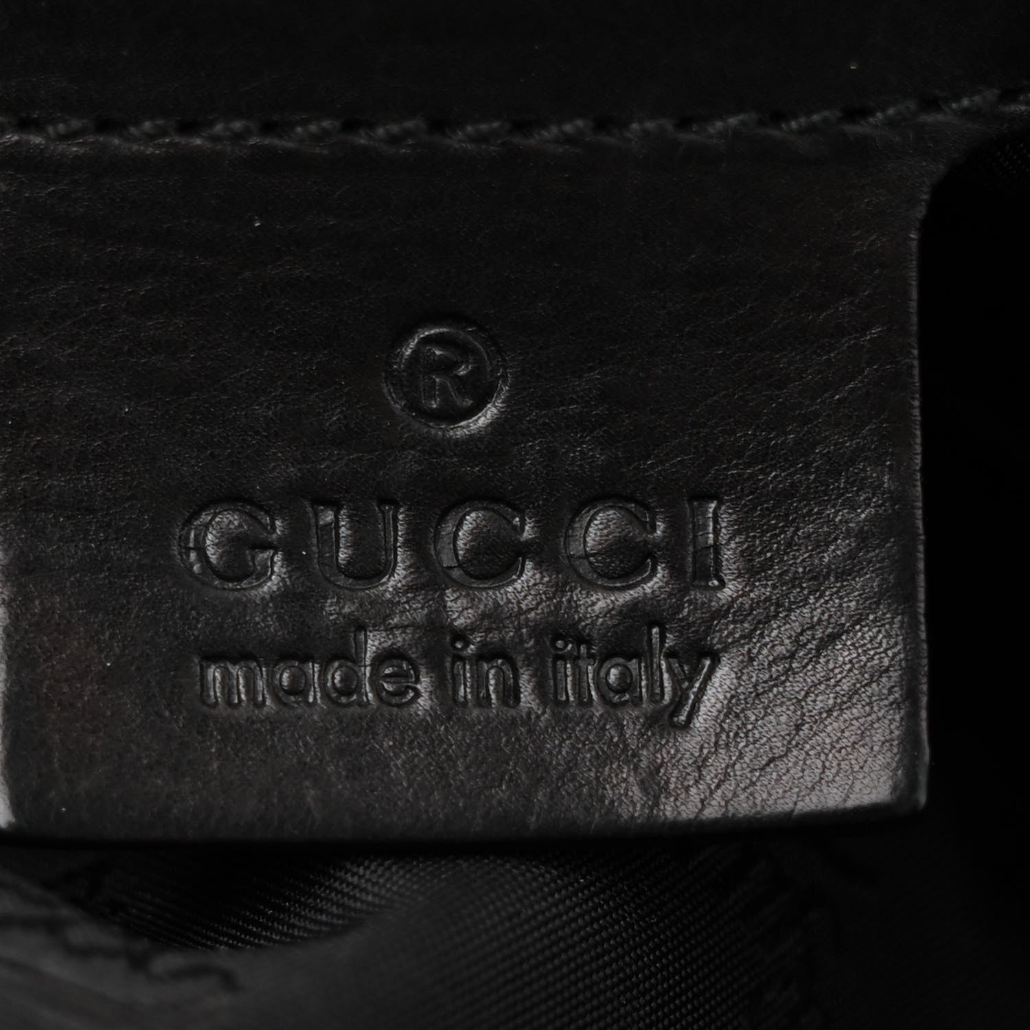 Gucci Patent Large Hysteria Top Handle Bag  Black 6 of 13