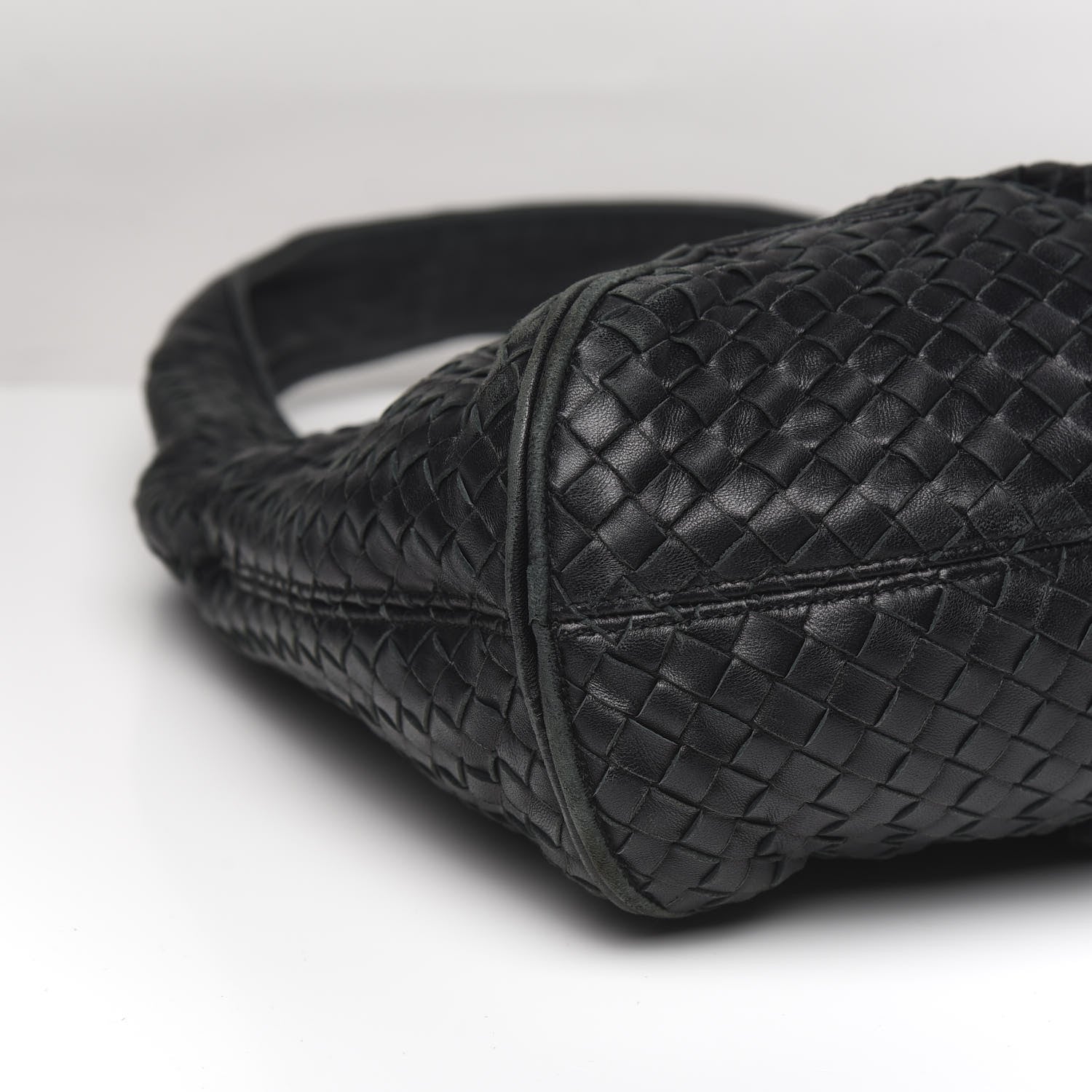 Bottega Veneta Nappa Intrecciato Ball Hobo Black 8 of 11
