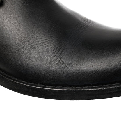 Bottega Veneta Calfskin High Zip Boots 38 Black 9 of 10