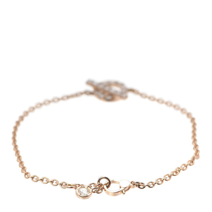 Hermes 18K Rose Gold Diamond Finesse Bracelet ST 3 of 6