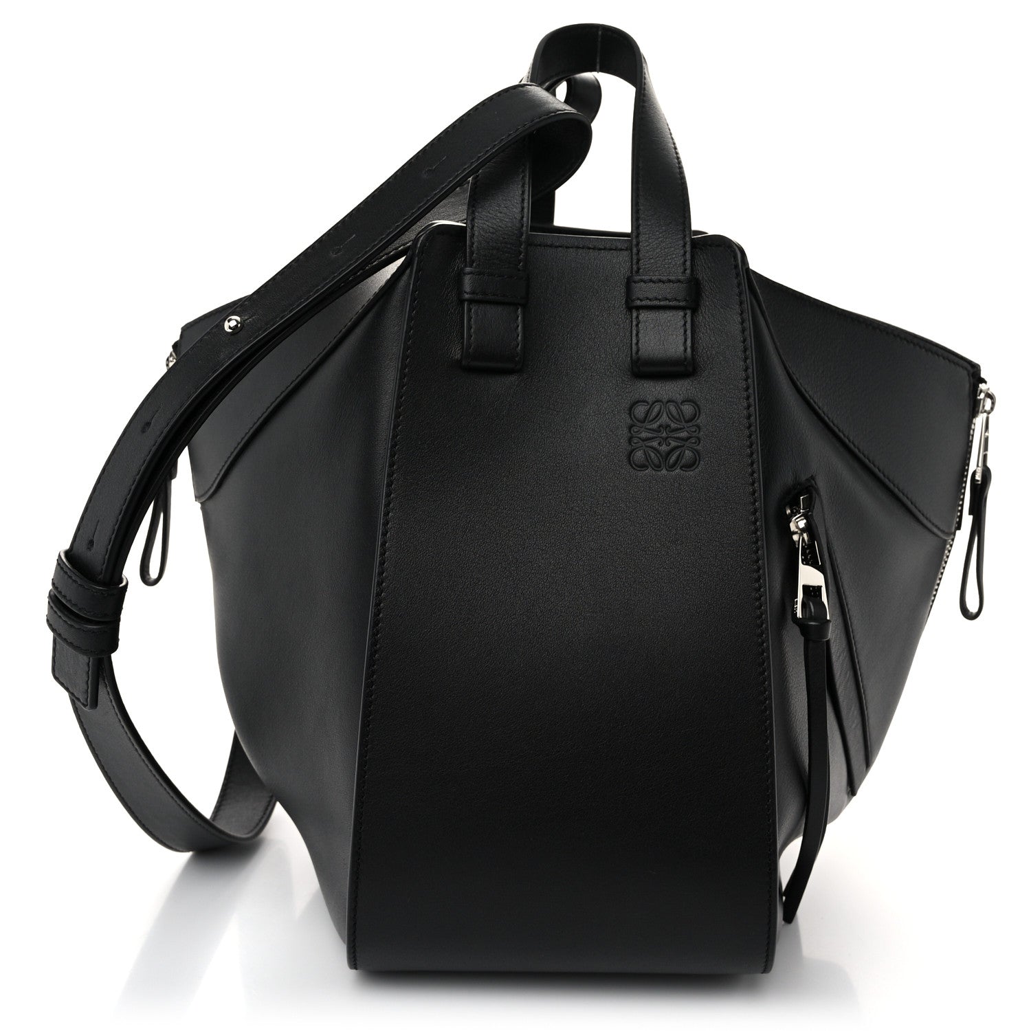 Loewe Calfskin Small Hammock Shoulder Bag Black 1 of 12