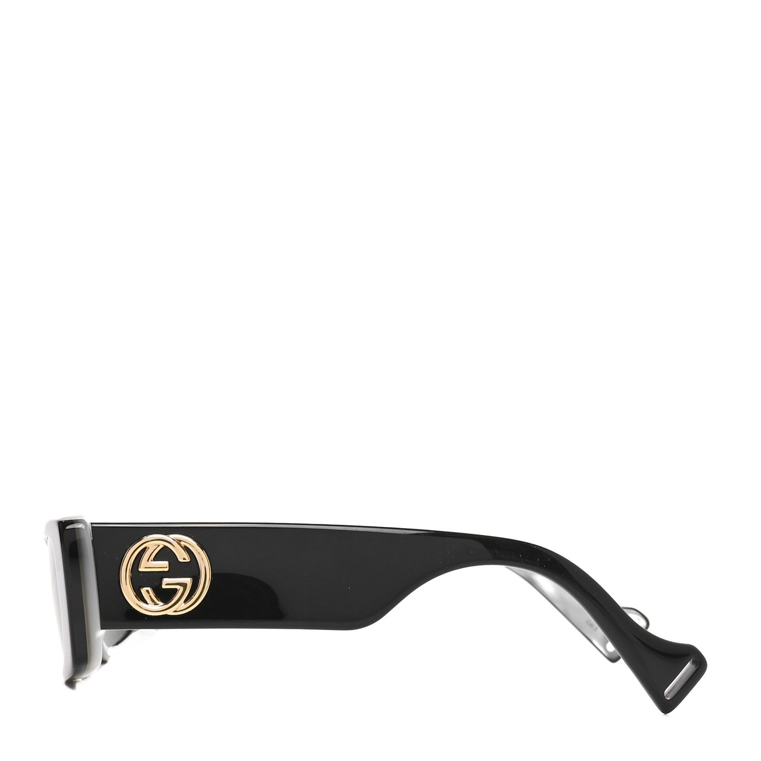 Gucci Acetate Rectangular Sunglasses GG0516S Black 3 of 7