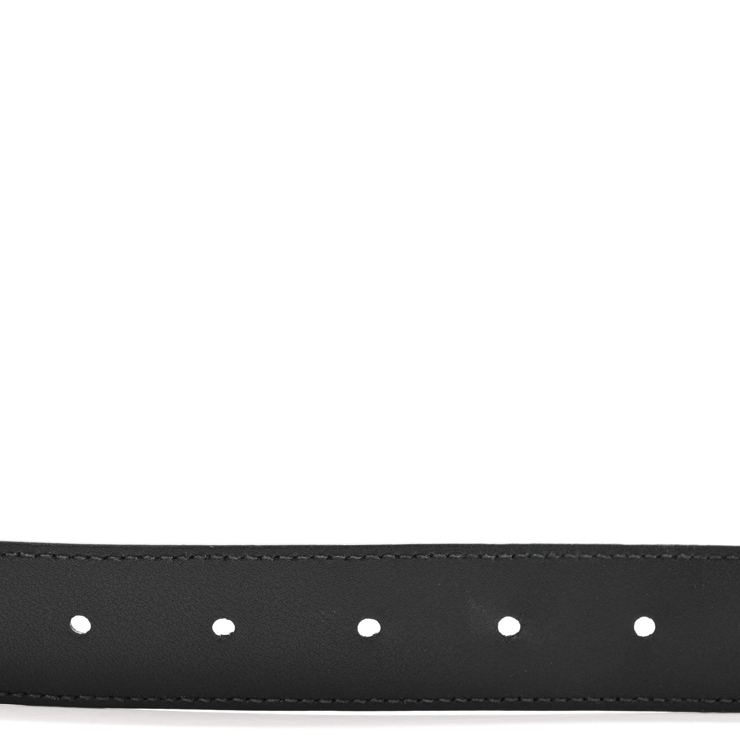 Gucci Calfskin Double G 30mm Belt 80 32 Black 4 of 6