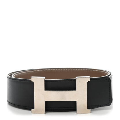 Hermes Box Swift 42mm Constance H Belt 85 Etoupe Black 1 of 11