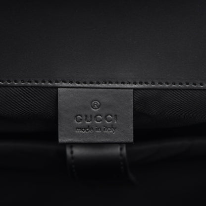 Gucci Soft GG Supreme Monogram Double Buckle Backpack Beige Black 6 of 7