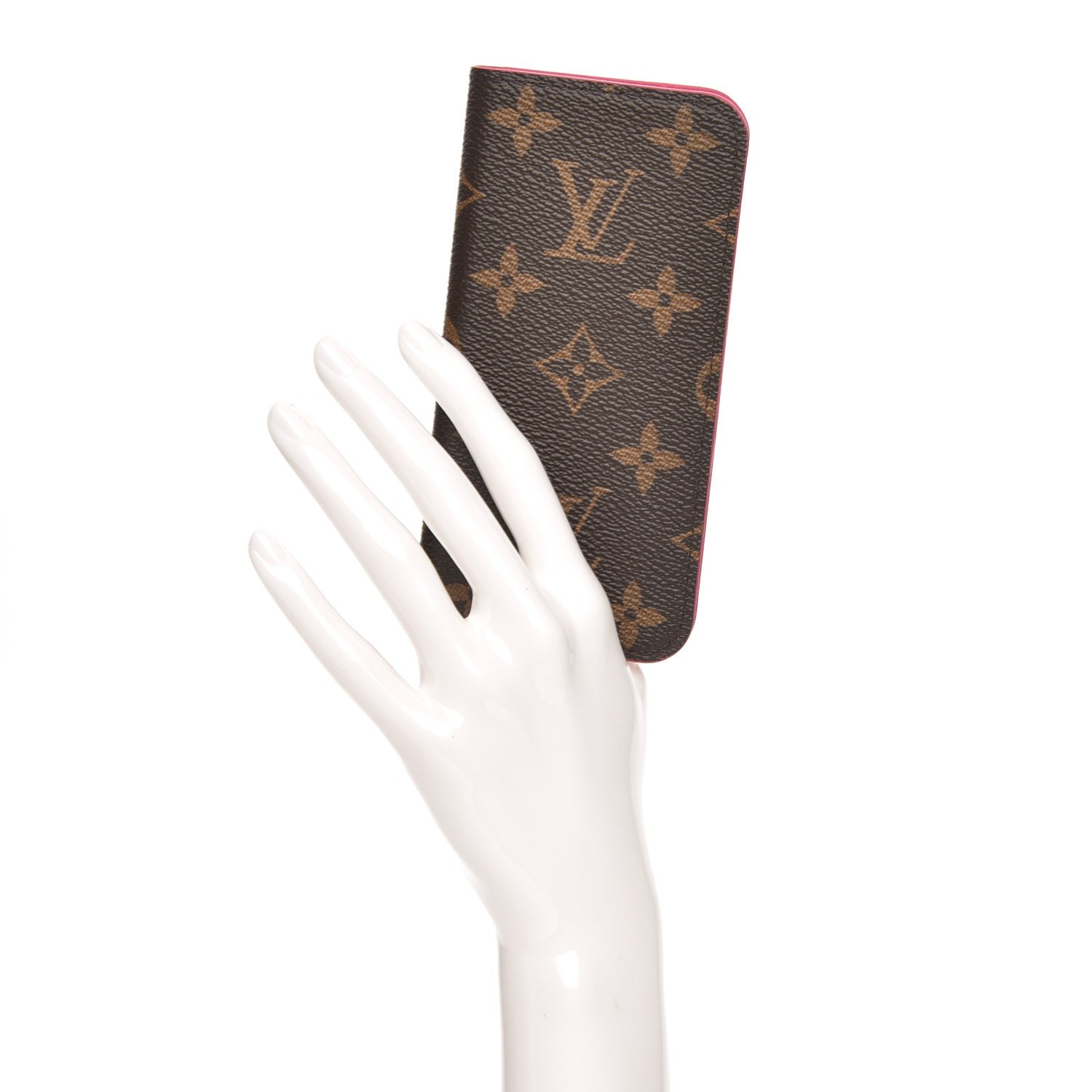 Louis Vuitton Monogram iPhone 7 Folio Case Pink 2 of 7
