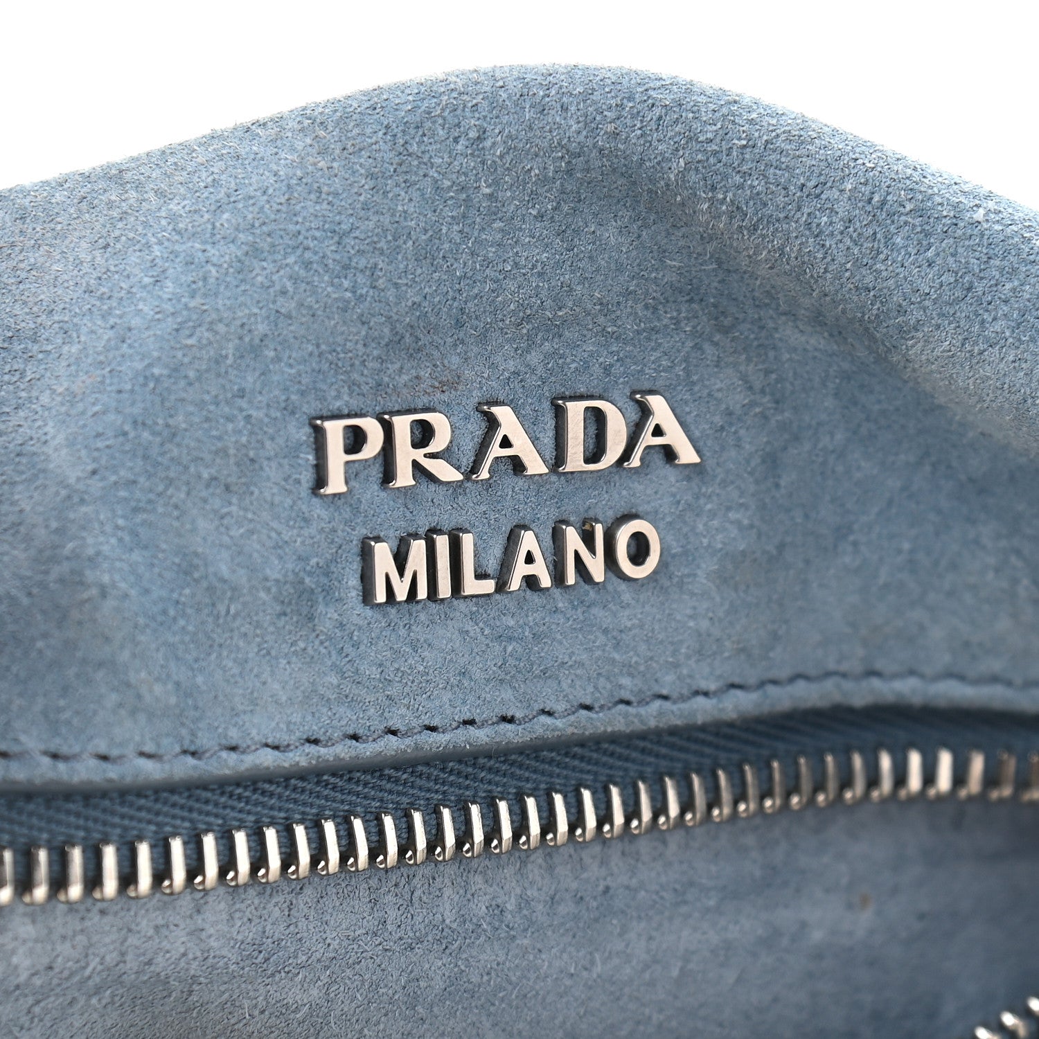 Prada Glace Calf Studded Etiquette Flap Bianco Astra 6 of 12