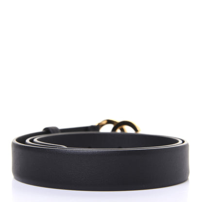 Chanel Calfskin Paris Button CC Belt 75 30 Black 2 of 9