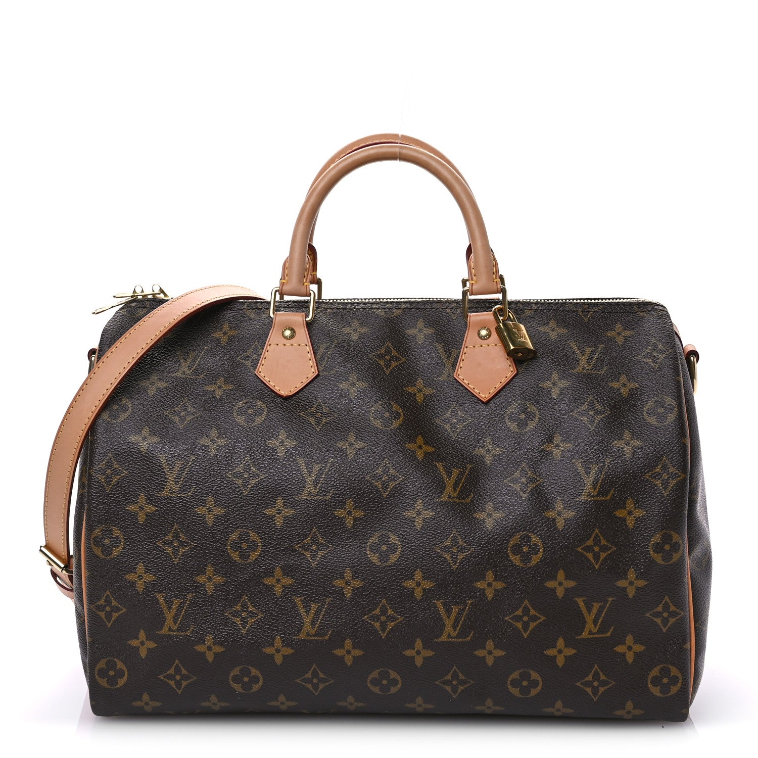 Louis Vuitton Monogram Speedy Bandouliere 35 1 of 12