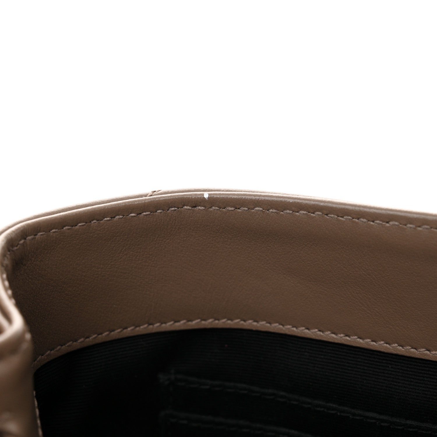 Saint Laurent Calfskin Y Quilted Monogram Toy Loulou Crossbody Bag Dark Beige 12 of 13