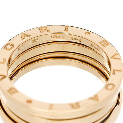 Bulgari 18K Yellow Gold B.Zero1 Three-Band Ring 59 8.75 4 of 4