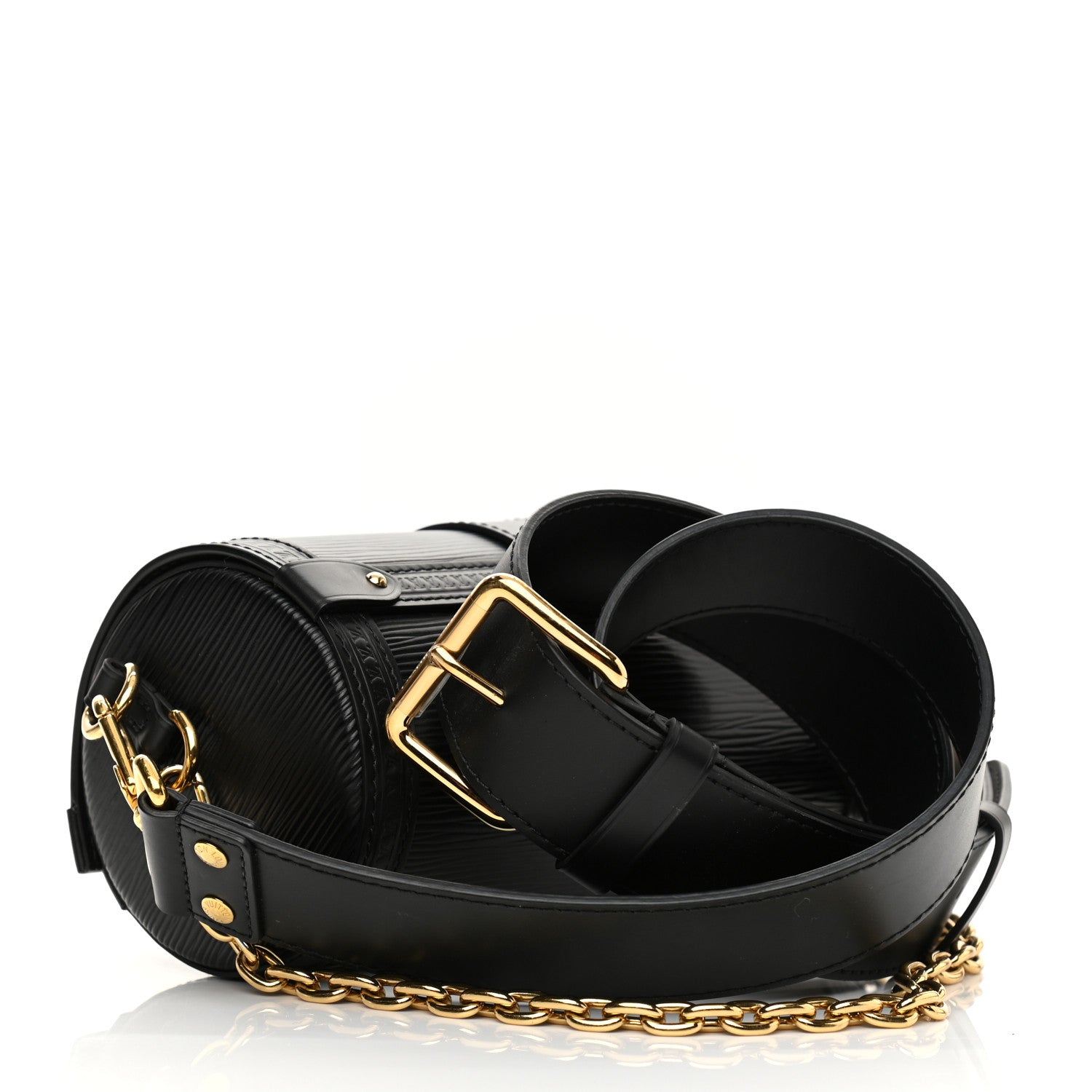 Louis Vuitton Epi Papillon Trunk Black 3 of 9