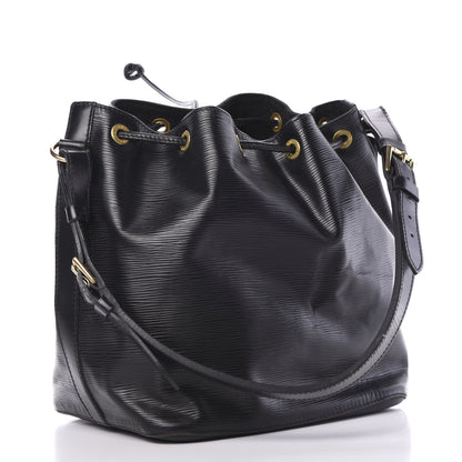 Louis Vuitton Epi Petit Noe Black 2 of 12
