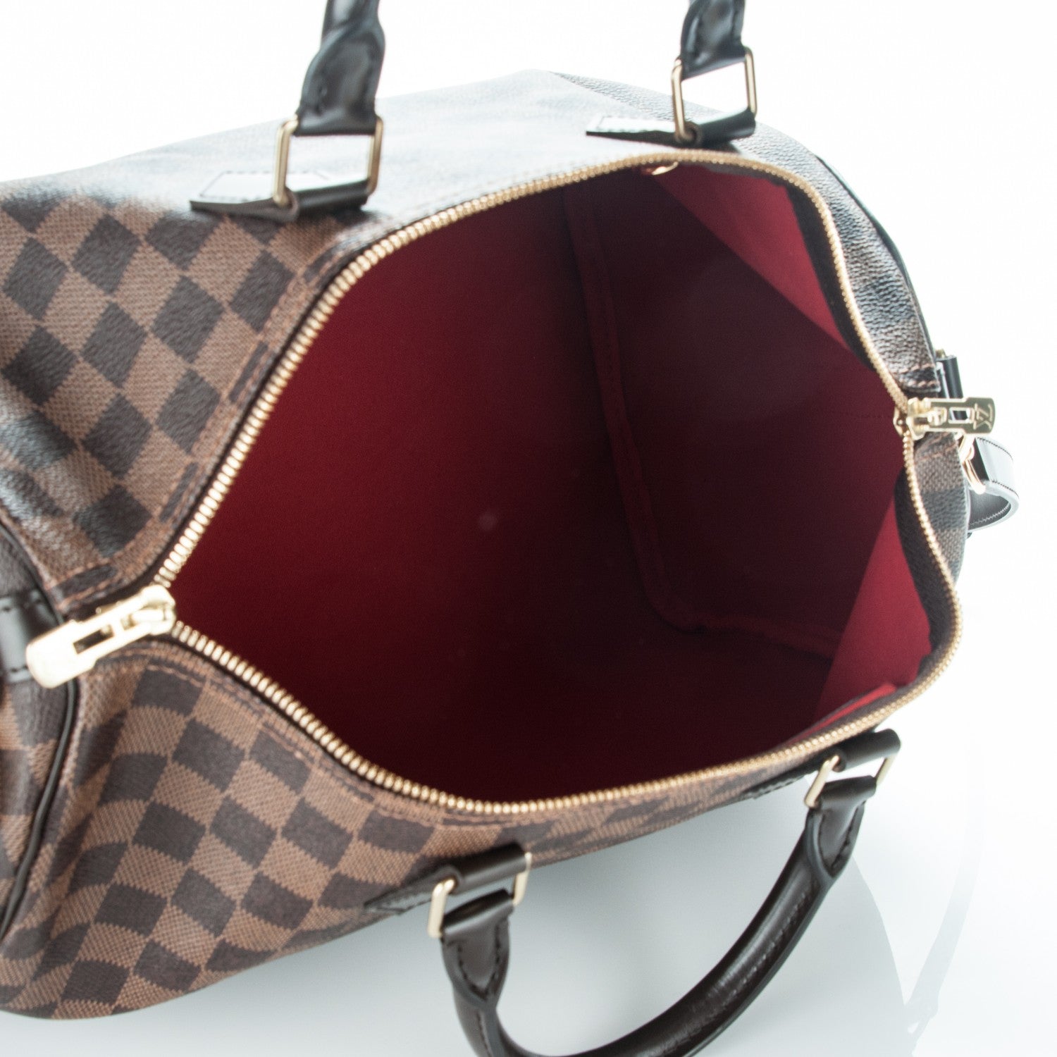 Louis Vuitton Damier Ebene Speedy Bandouliere 35 6 of 7
