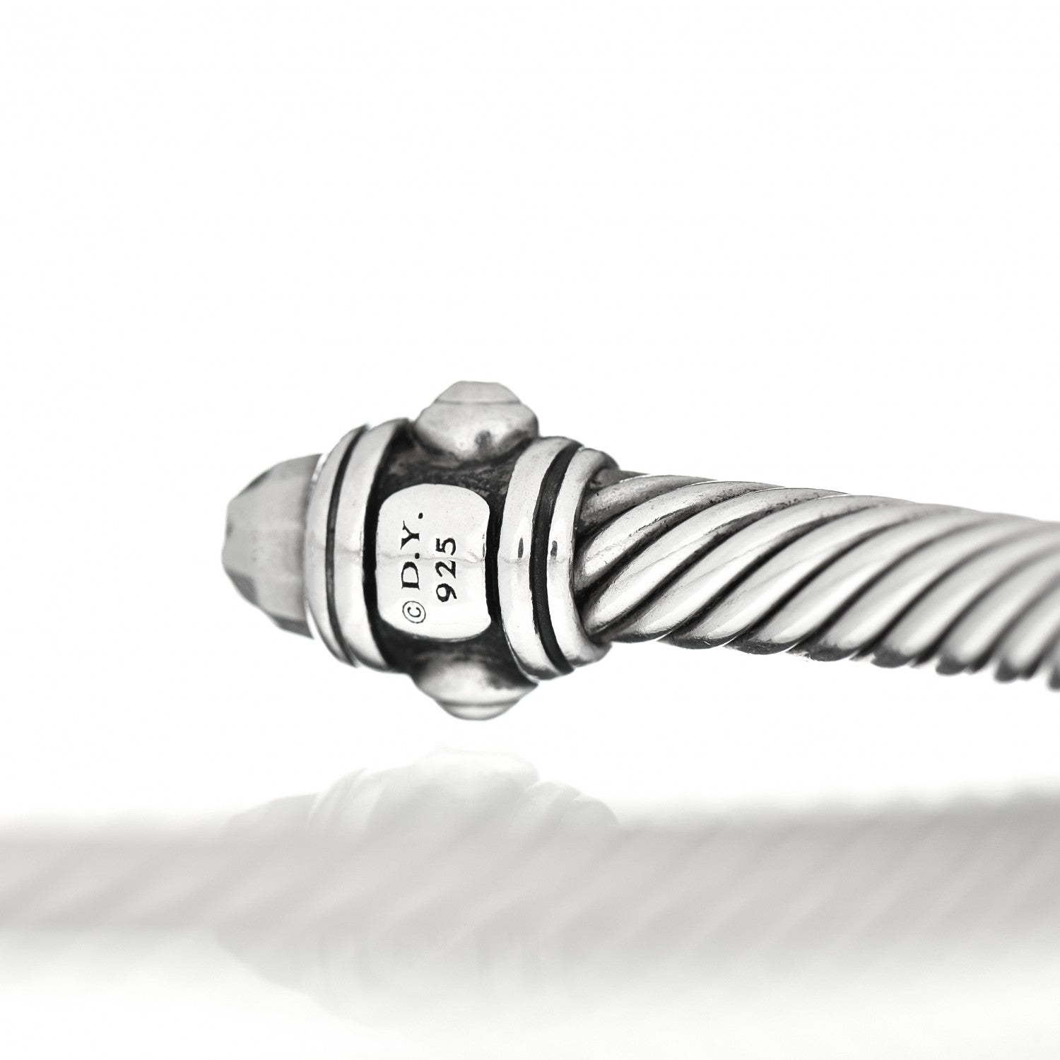 David Yurman Sterling Silver 5mm Renaissance Bracelet 4 of 4
