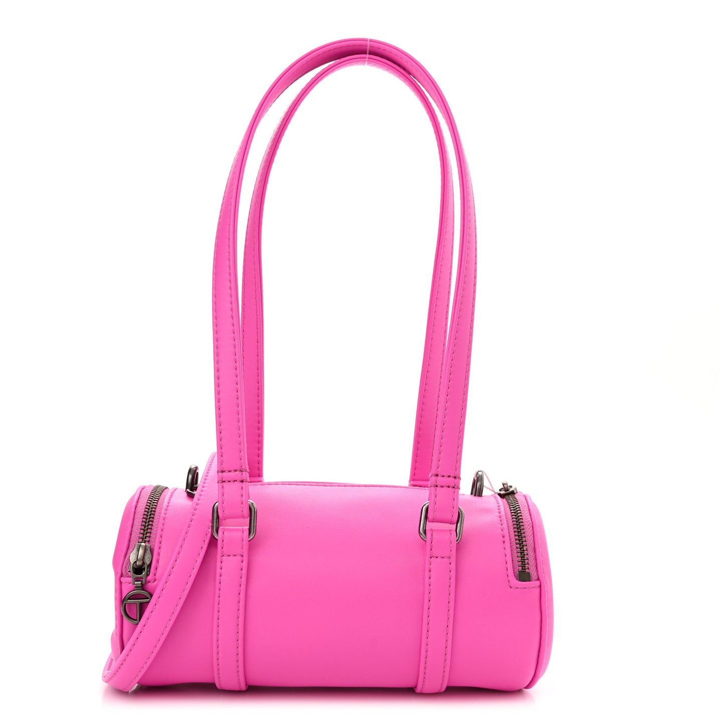Vegan Leather Small Duffle Azalea