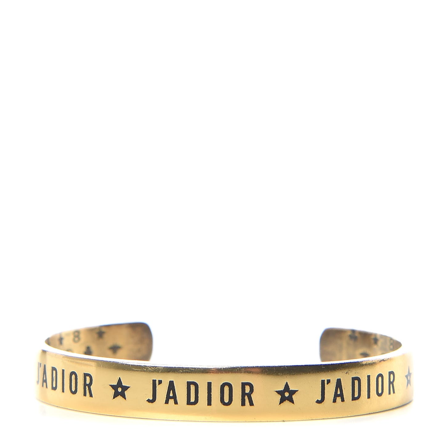 Metal J'Adior Cuff Gold