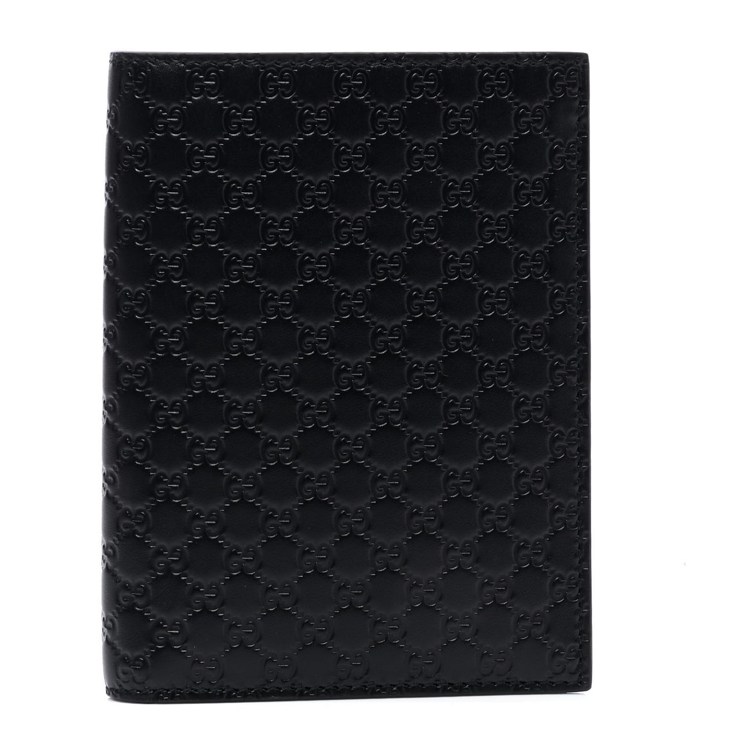 Microguccissima Passport Case Black