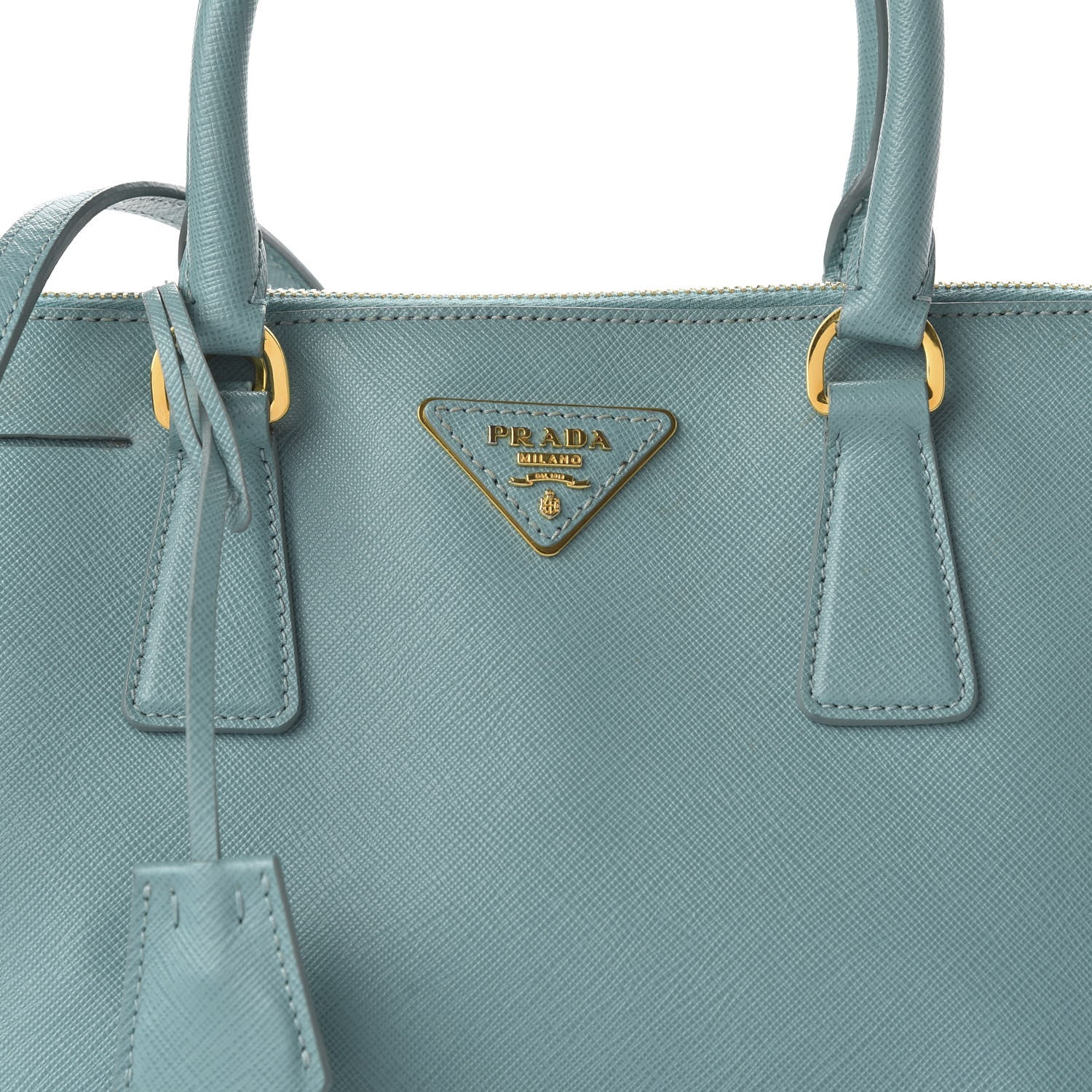 Prada Saffiano Lux Medium Promenade Tote Anice 9 of 9