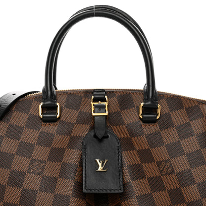 Louis Vuitton Damier Ebene Odeon Tote PM Black 5 of 9