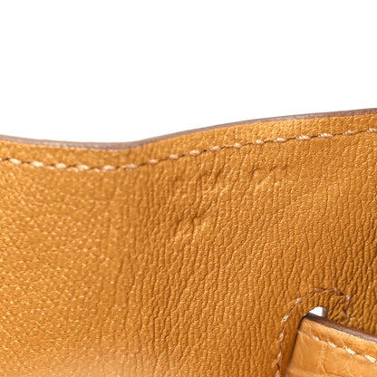 Hermes Matte Alligator Birkin 35 Paille 7 of 12