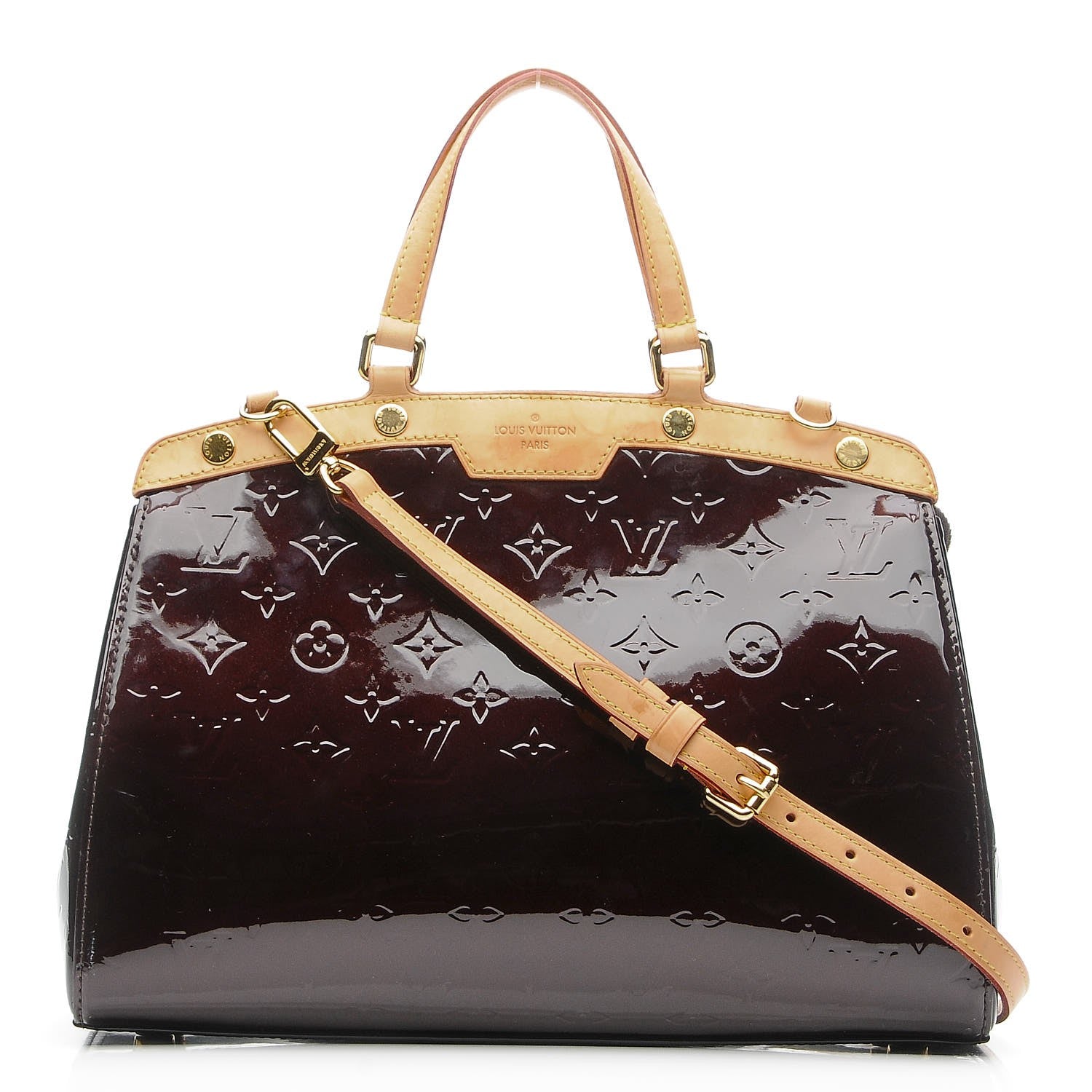 Louis Vuitton Vernis Brea MM Amarante 1 of 9