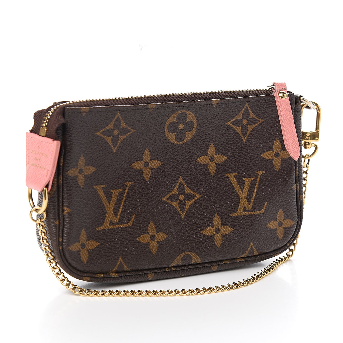 Monogram Illustre Mini Pochette Accessories Rose