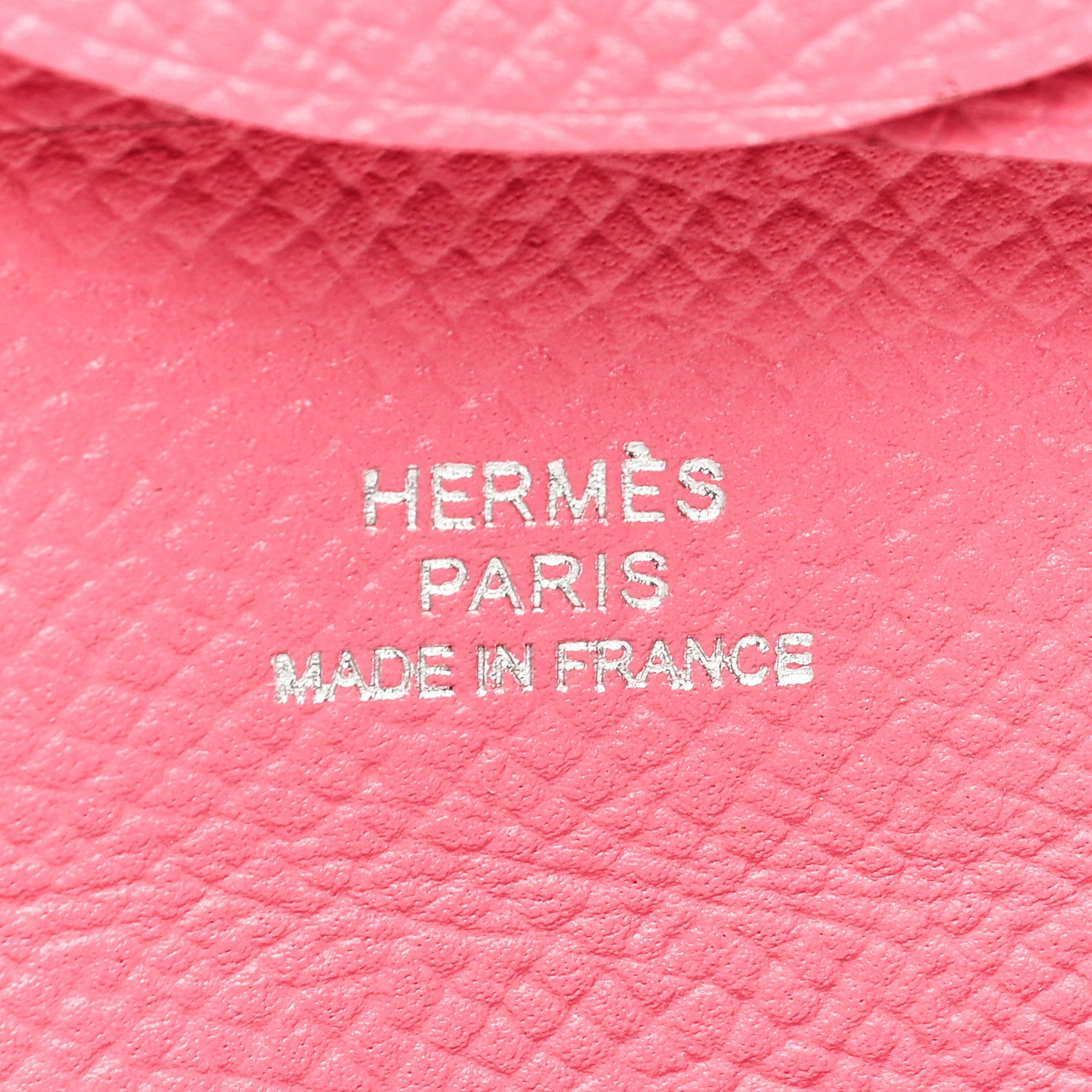 Hermes Epsom Bastia Coin Purse Rose Azalee 6 of 6