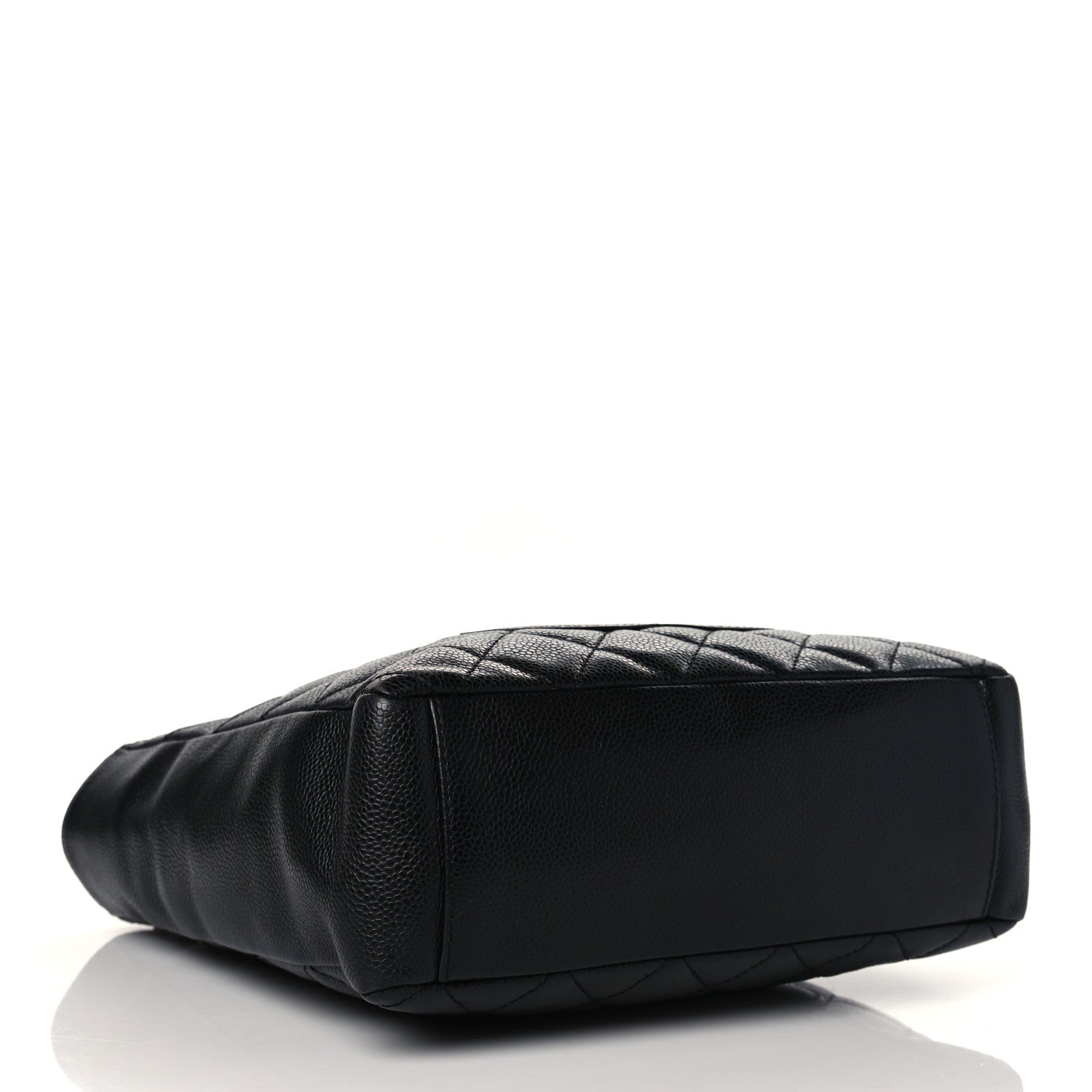 Chanel Caviar Quilted Petit Shopping Tote PST Black 3 of 9
