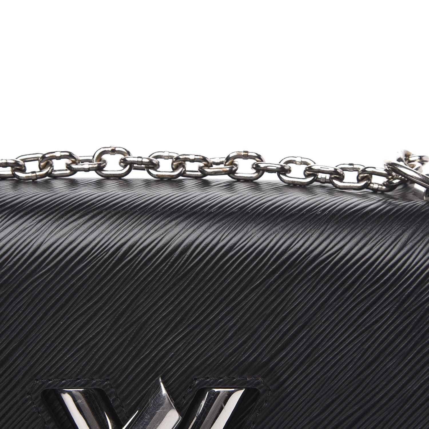 Louis Vuitton Epi Twist Shoulder Bag MM Black 10 of 11