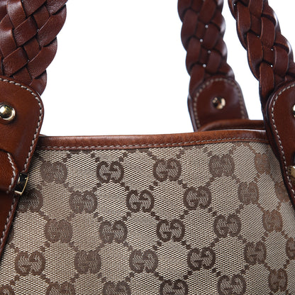 Gucci Monogram Medium Pelham Shoulder Bag Brown 12 of 14