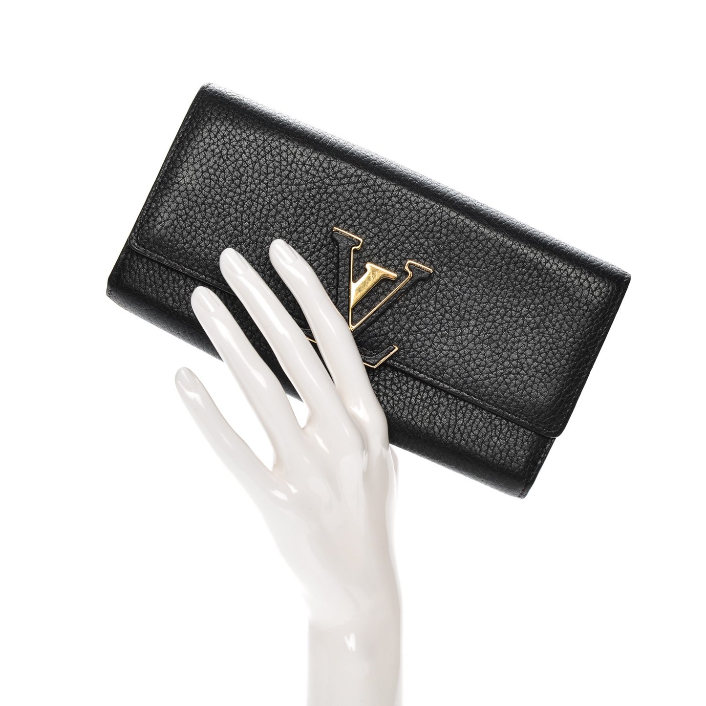 Taurillon Capucines Wallet Black