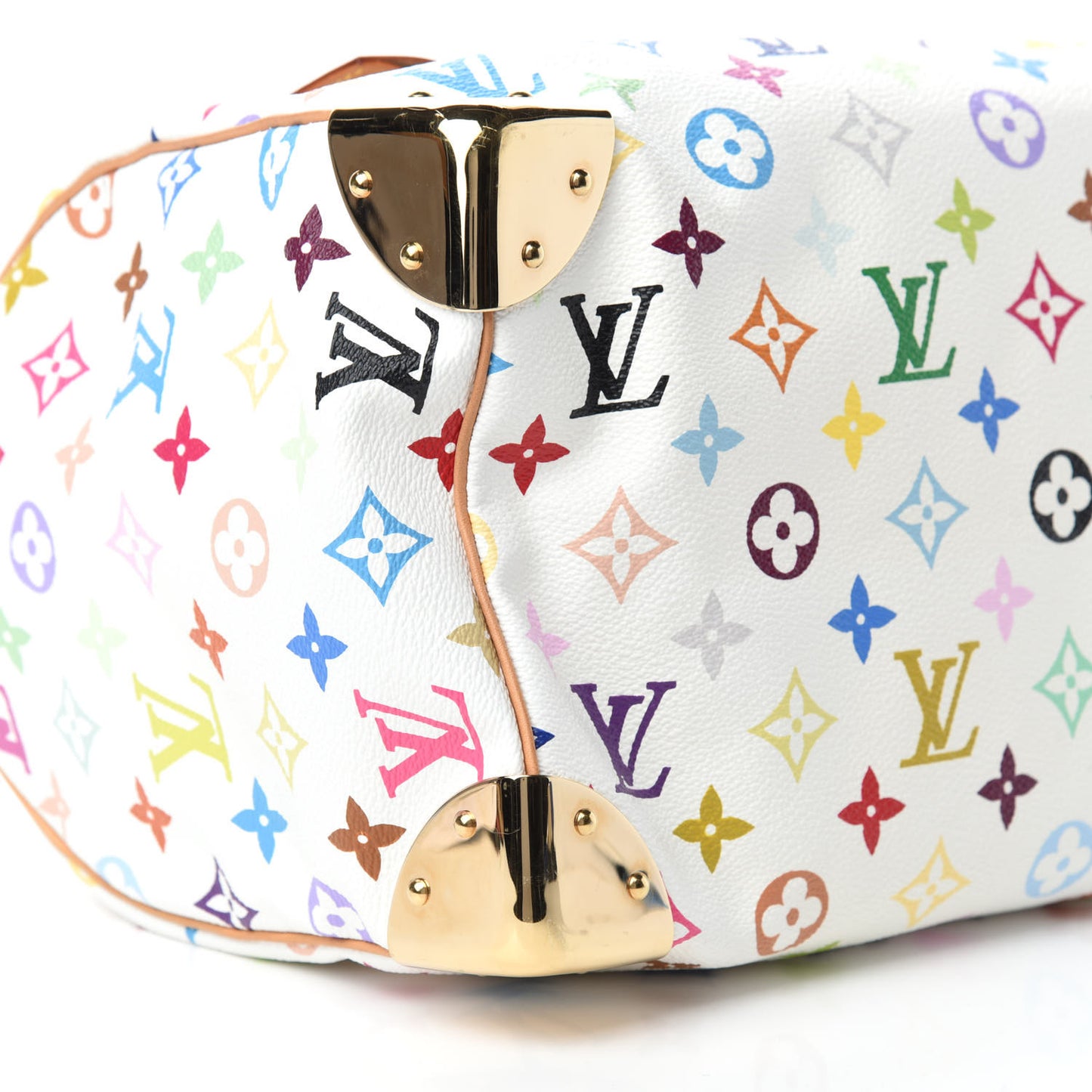 Monogram Multicolor Speedy 30 White