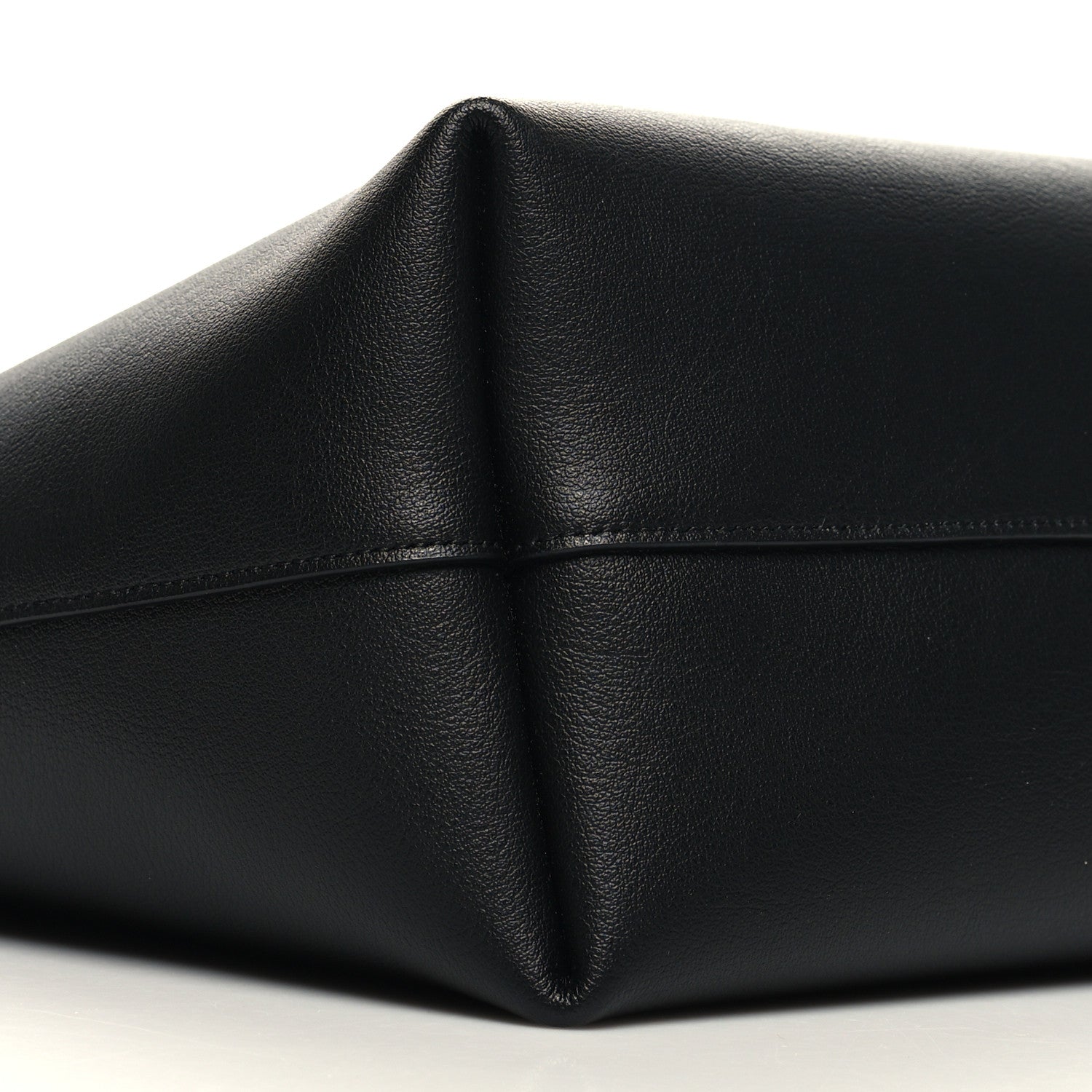 Saint Laurent Calfskin Large Shopping Tote Black 11 of 12