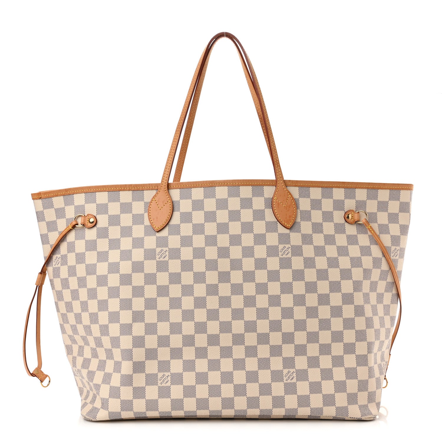 Louis Vuitton Damier Azur Neo Neverfull GM Rose Ballerine 3 of 16