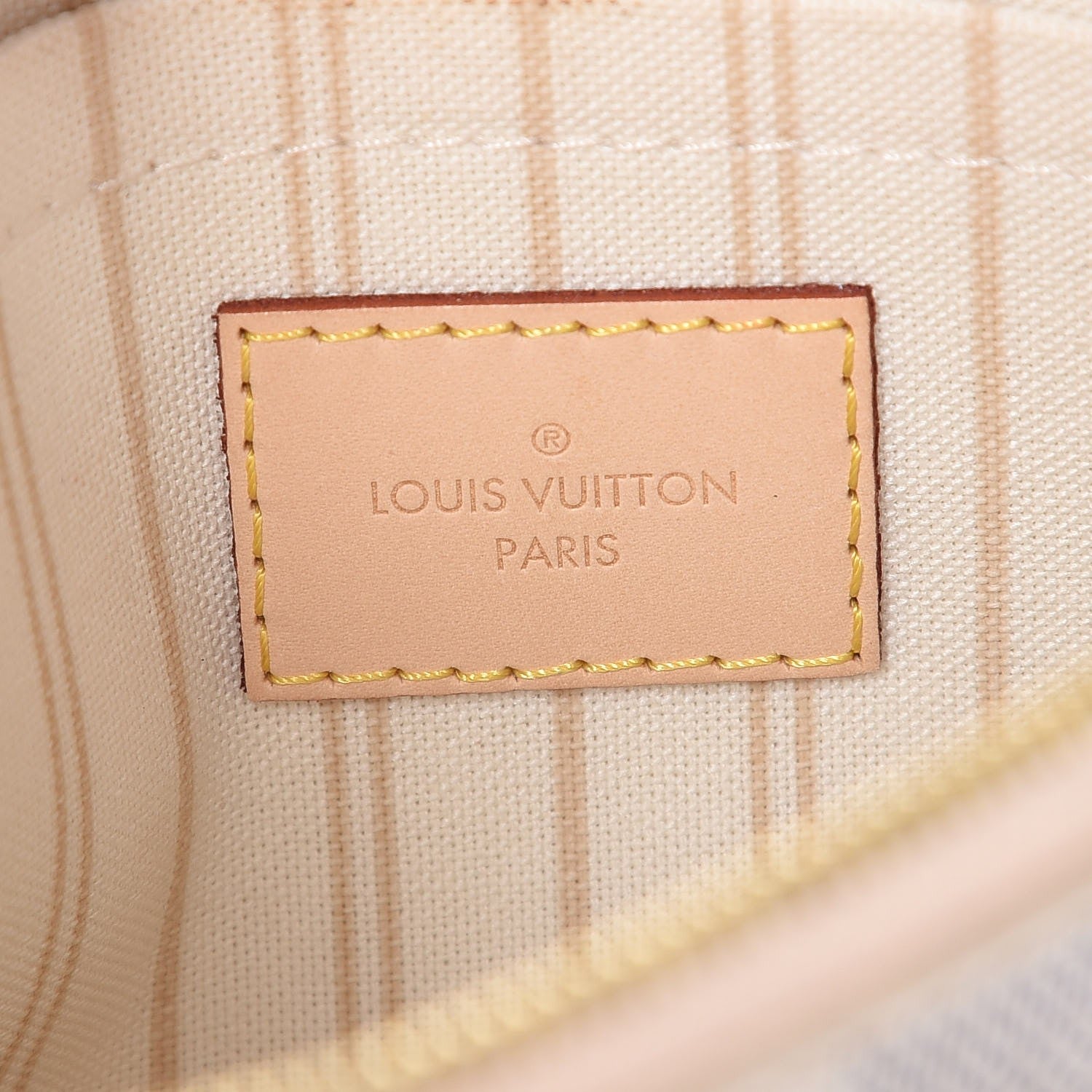 Louis Vuitton Damier Azur Neverfull MM GM Pochette 6 of 8