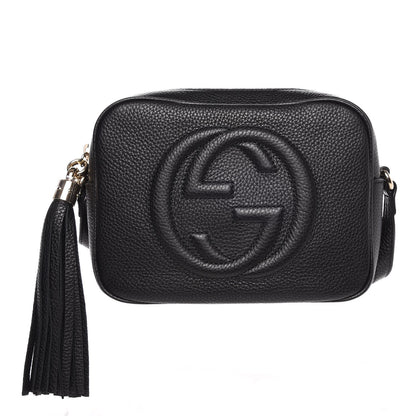 Gucci Pebbled Calfskin Small Soho Disco Bag Black 1 of 8