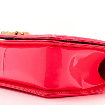 Chanel Patent Quilted Medium Boy Flap Pink 10 of 11