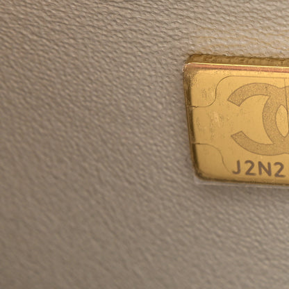 Chanel Lambskin Quilted Mini Rectangular Flap Grey 7 of 11