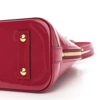Louis Vuitton Vernis Alma BB Rose Indien 9 of 9