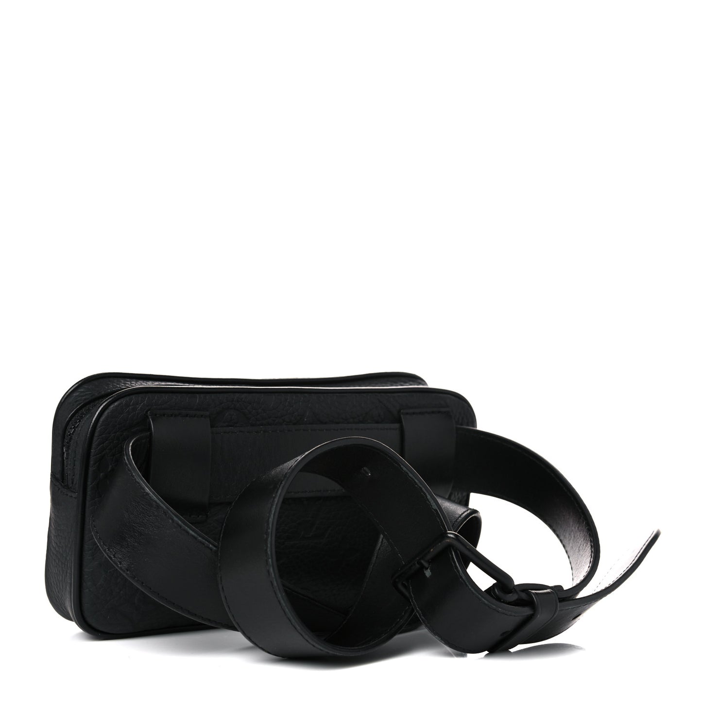 Taurillon Monogram Uniformes Solar Ray Soft Pochette Volga Belt Bag Black