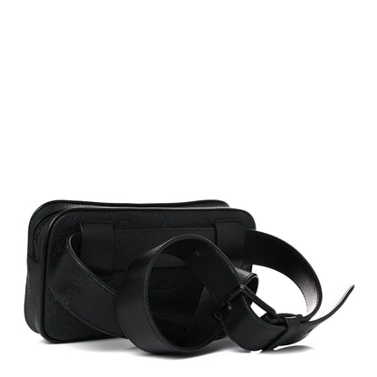 Louis Vuitton Taurillon Monogram Uniformes Solar Ray Soft Pochette Volga Belt Bag Black 3 of 13